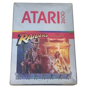 Atari 2600 Raiders of the Lost Ark Video Game CX2659 Box Manual Cartridge